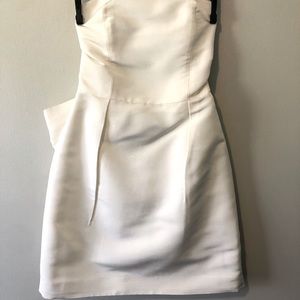 Alexia Maria Silk Faille Bow Back Dress